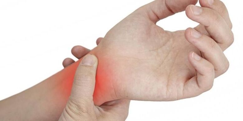 Why the fingers have a pain in the fingers