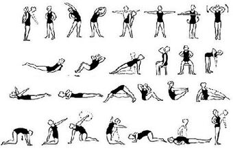 Physical therapy of thoracic osteochondrosis